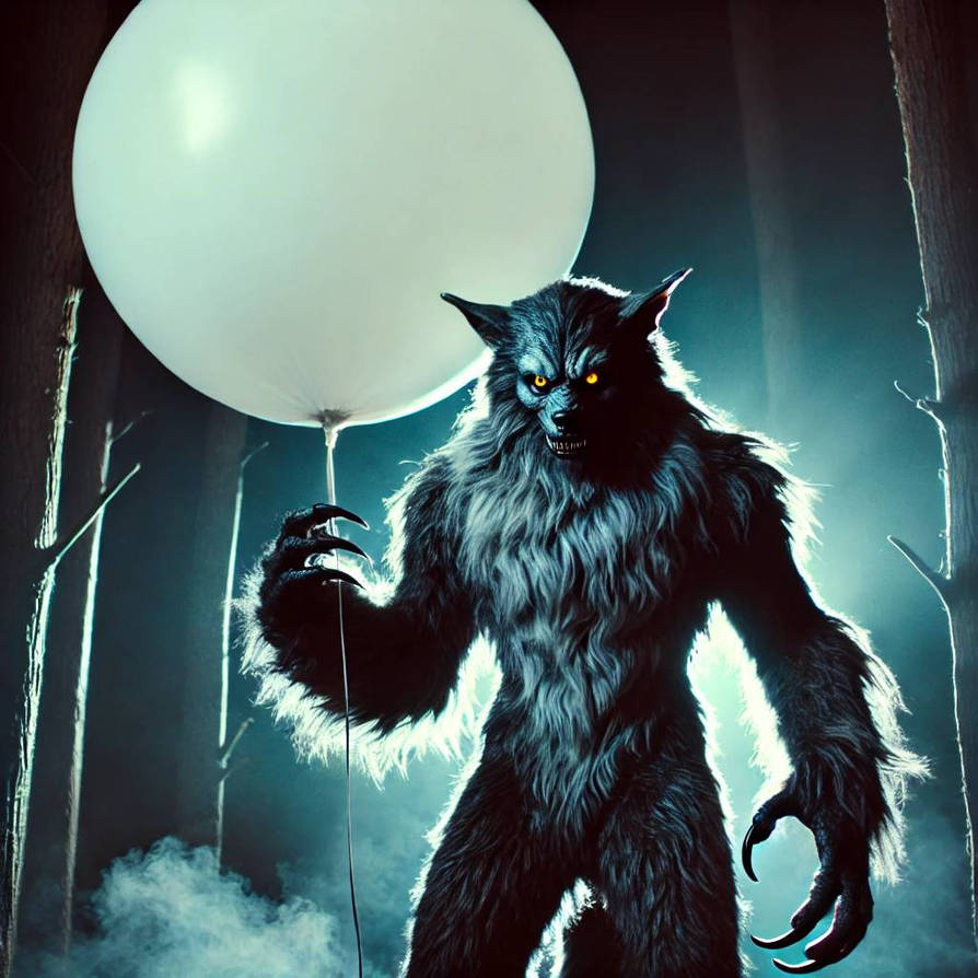 Werewolf Holding A White Balloon By GiovanniBunny11 On DeviantArt werewolf-holding-a-white-balloon-by-giovannibunny11-on-deviantart