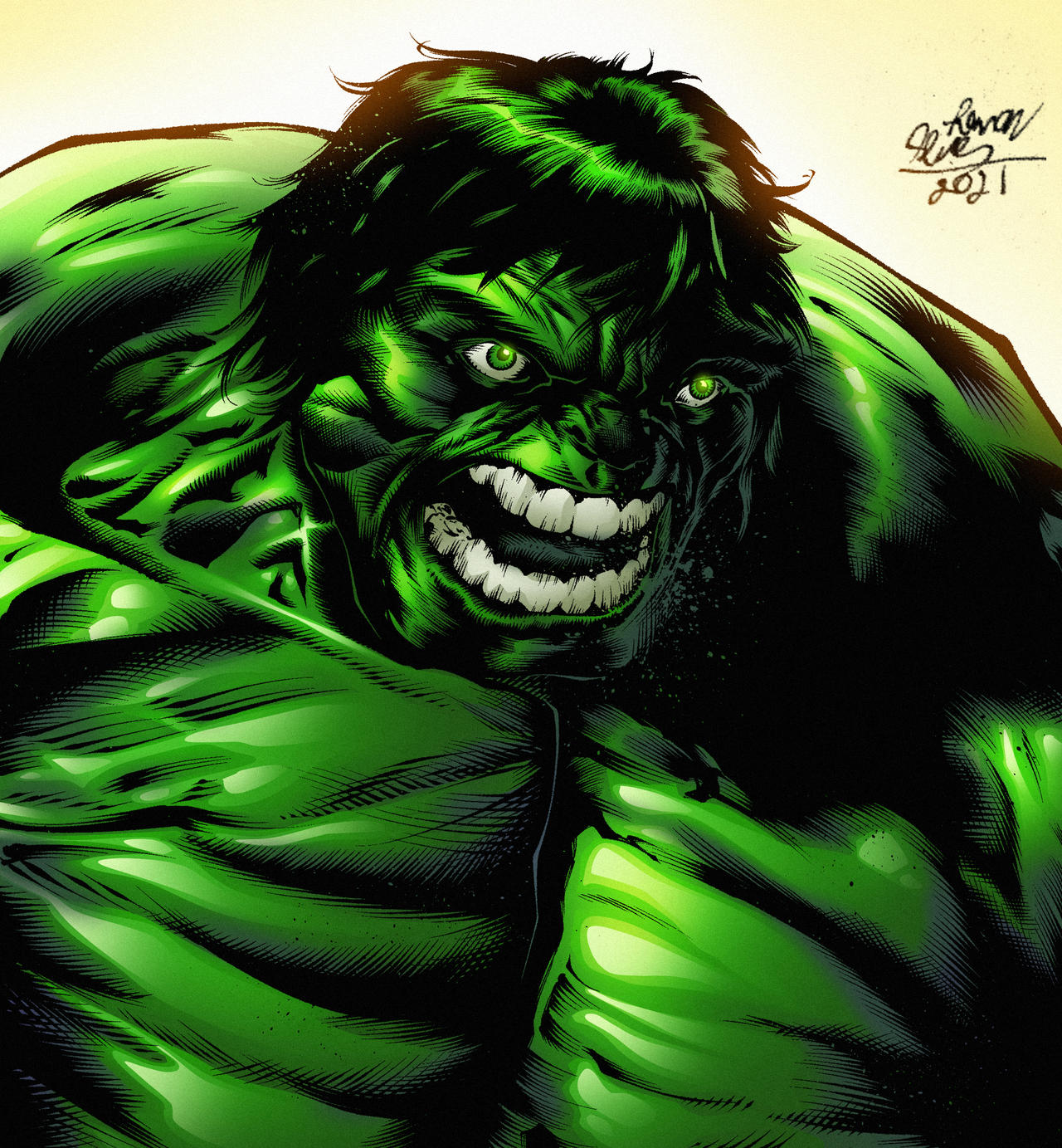 The Incredible Hulk (from the old movie) by Aloneinthedarkart on DeviantArt