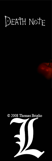 Death Note BookMark by DeathNoteFanTom on DeviantArt