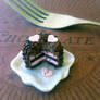 Miniature Chocolate Strawberry Love Cake