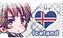APH: I love Iceland Stamp