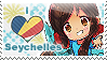 I heart Seychelles Web Stamp