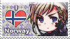 APH: I love Norway Stamp by Chibikaede