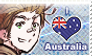 APH: I love Australia Stamp