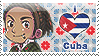 APH: I love Cuba Stamp by Chibikaede