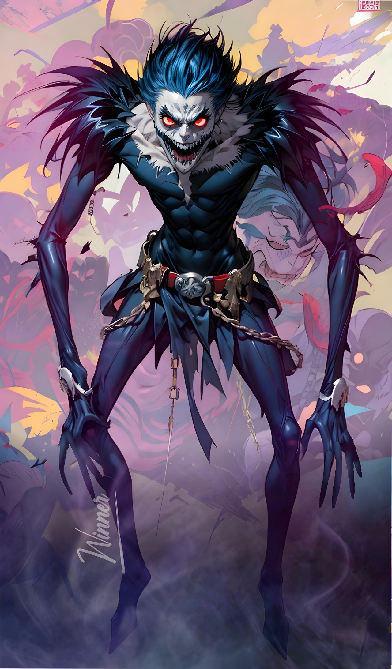 Ryuk. Death note. by winnerrueda on DeviantArt