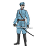 Polish Blue Army Cavalry Officer 1917-1919