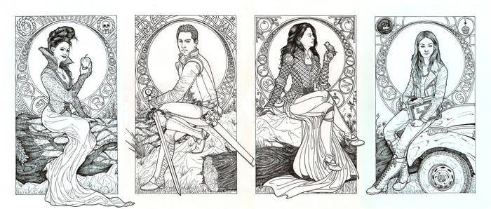 OUAT: Queen, Warrior, Princess and Saviour