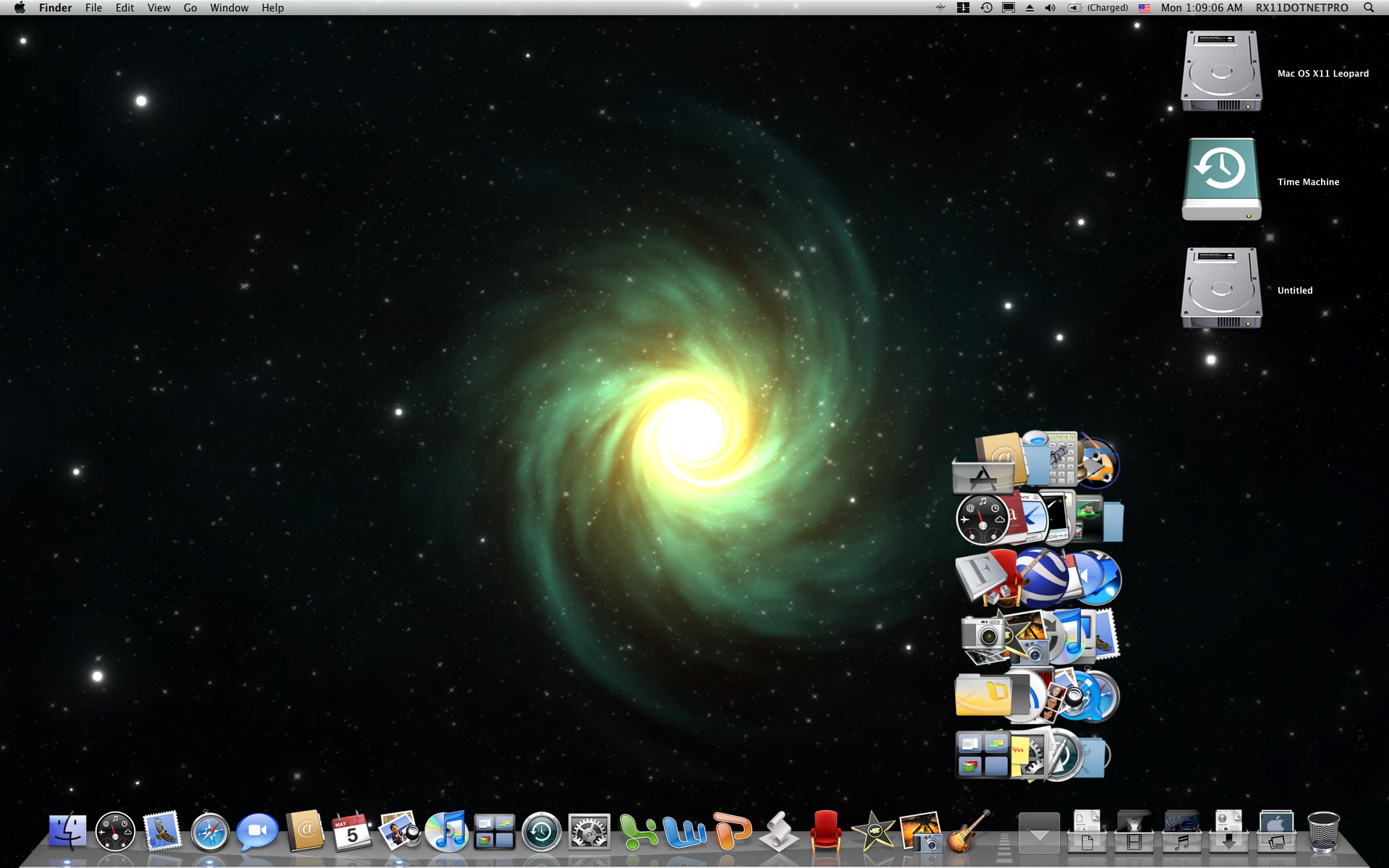 MY Leopard Desktop + Effects