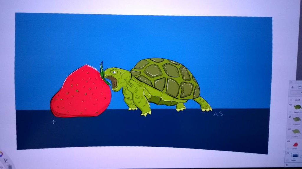 Turtle March Deviantart Three Rocks Turtle by triplemalt on DeviantArt