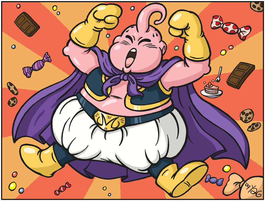 Madinbu  Dragon ball z, Dragon ball art, Dragon ball