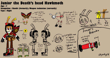 Junior the Death's head Hawkmoth