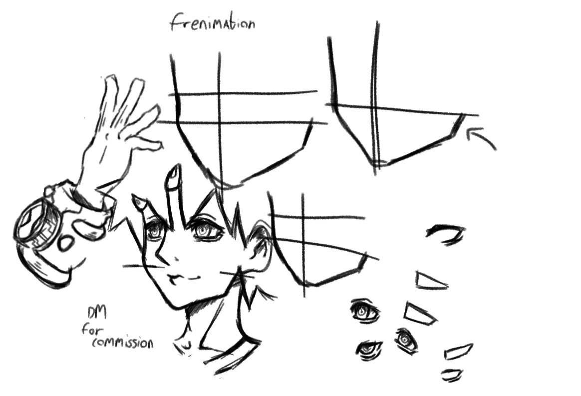 Tetsuya nomura's art style by Frenimation on DeviantArt