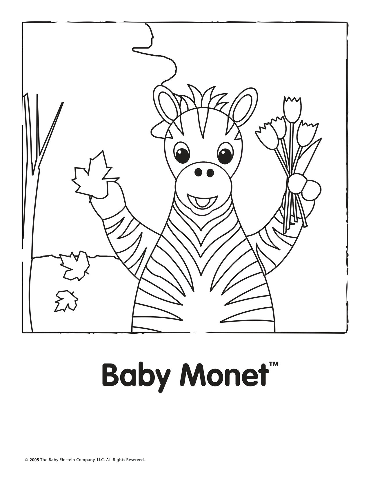 Baby Monet Coloring Page by IMpingupingu on DeviantArt