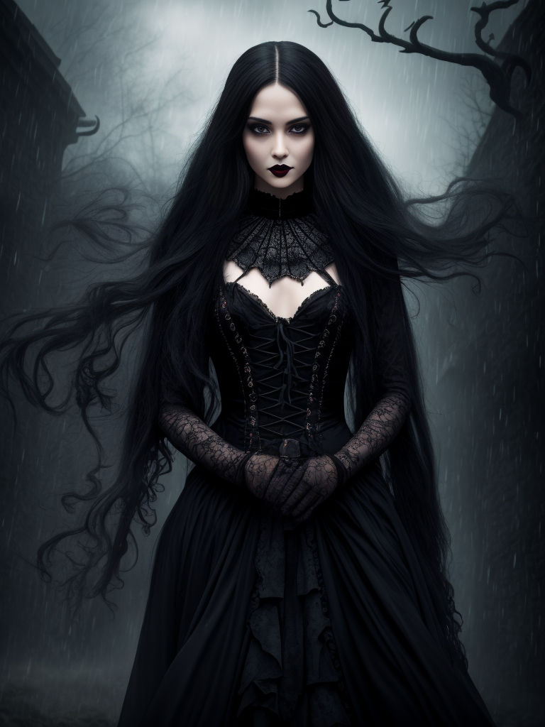 Gothic Lady by IllustrateIntoxicate on DeviantArt