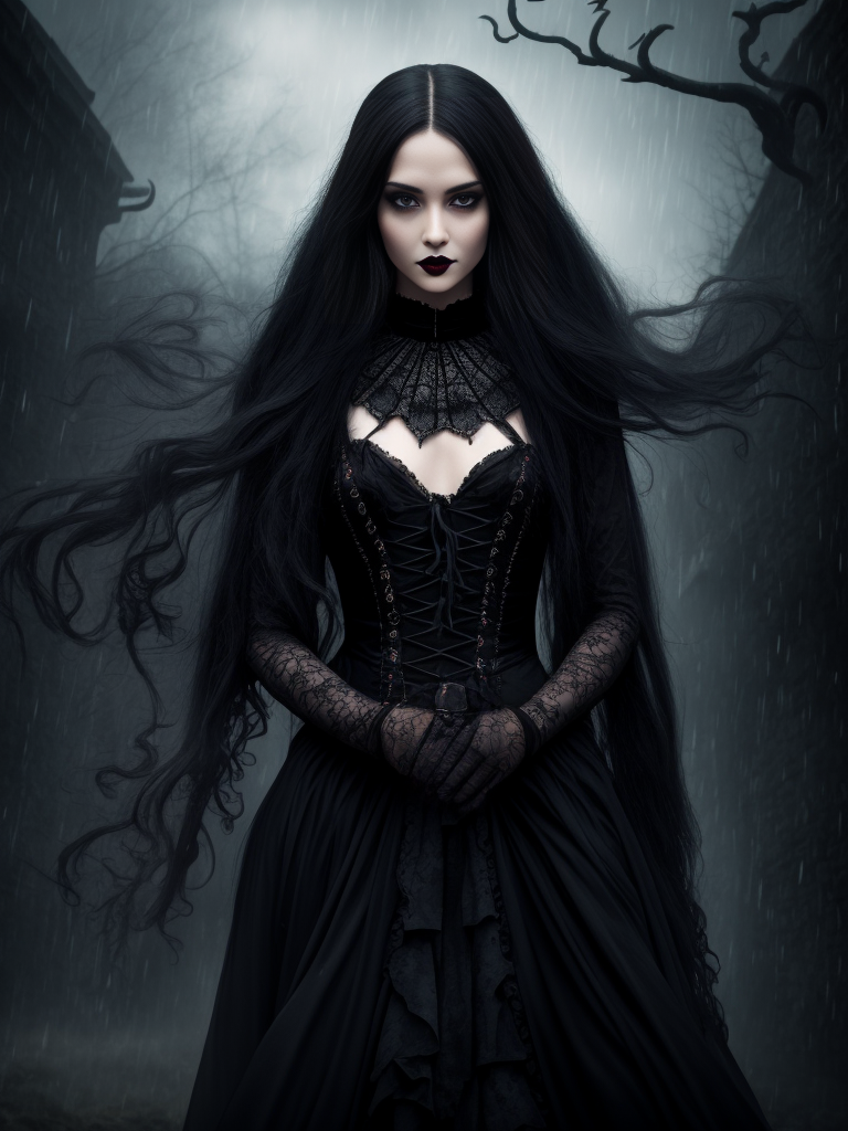 Gothic Lady by IllustrateIntoxicate on DeviantArt