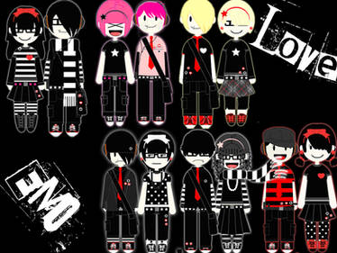 Dress Up Creation Of Emo Love