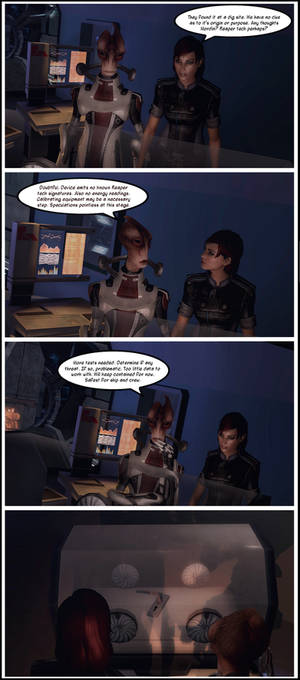 Mordin And Femshep In - New Tech