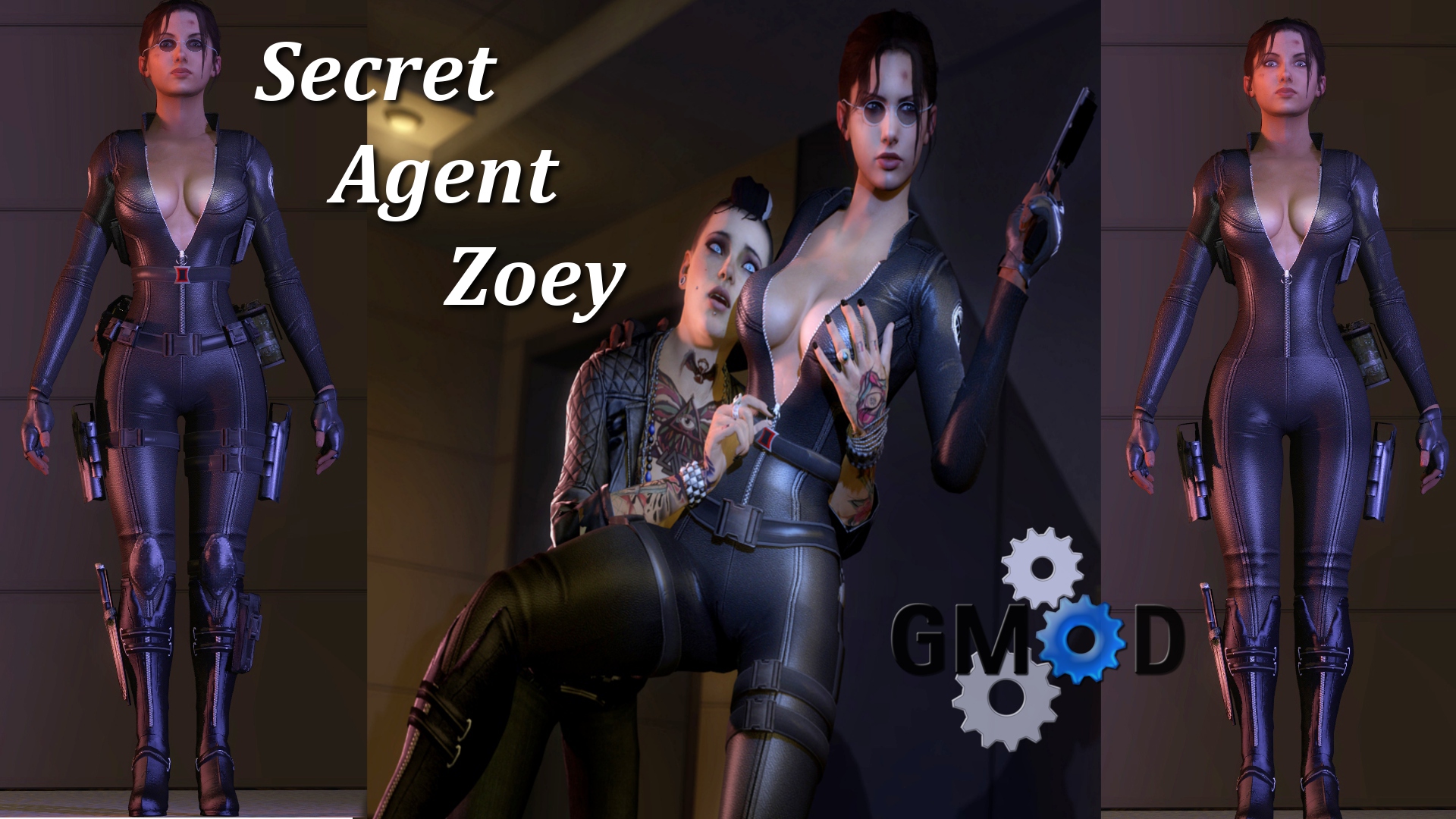 Evil Ash's Agent Zoey Port For GMod