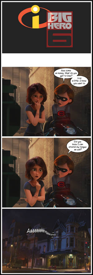 Elastigirl Vs Aunt Cass