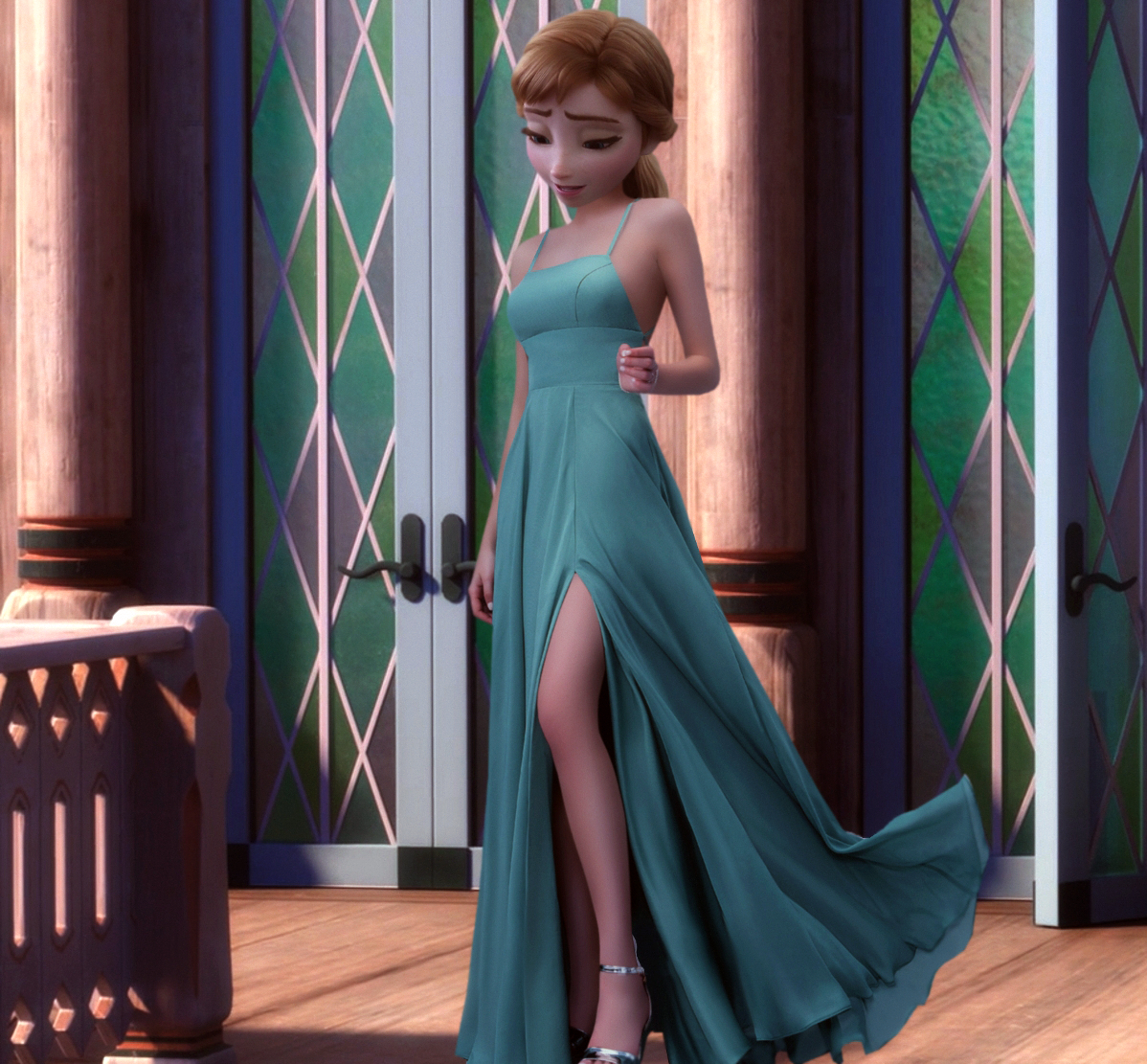 Disney Rastifan Anna's Pefect Legs by Rastifan on DeviantArt
