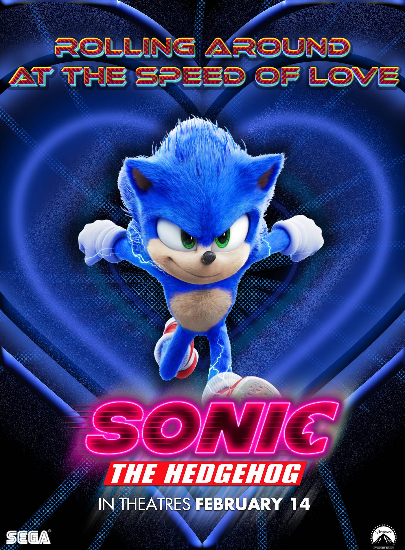 Sonic the hedgehog poster