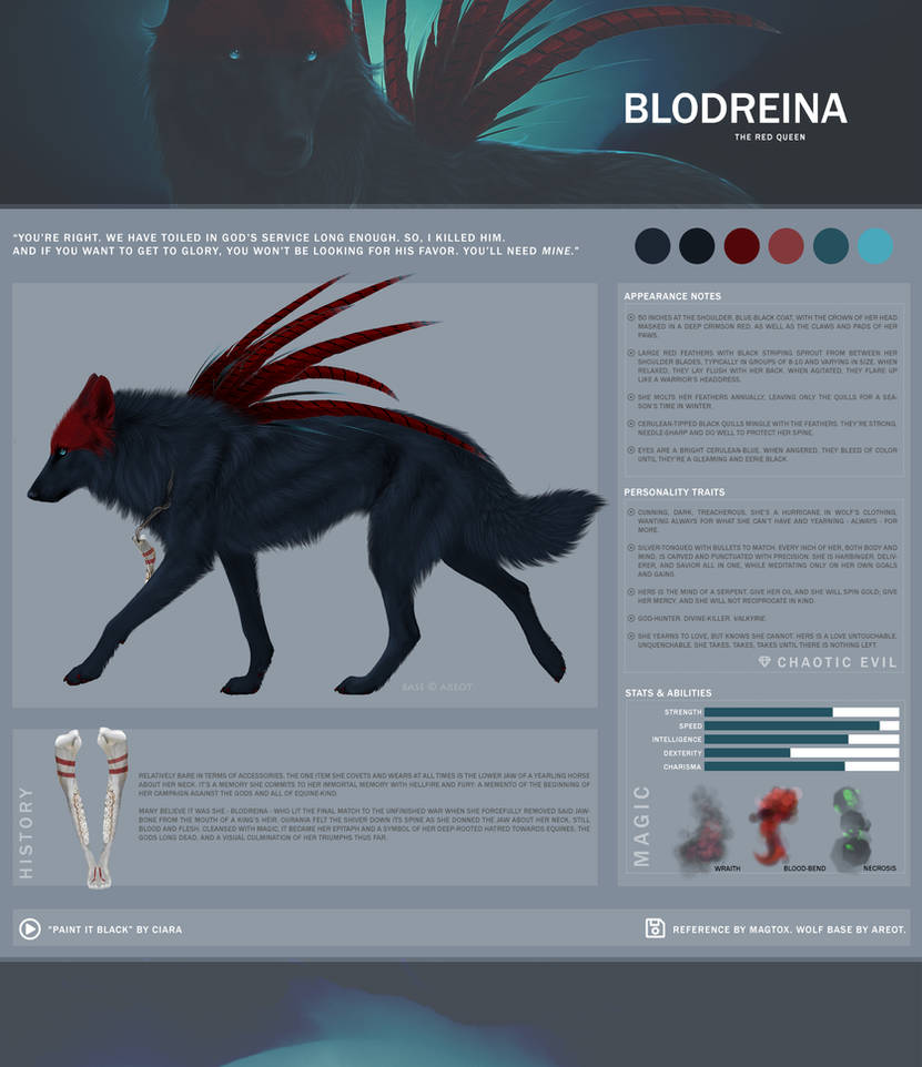 REF: Blodreina by magtox