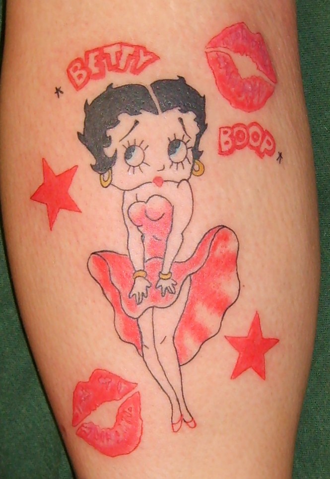 betty boop tattoo by Jonny-Mistfit on DeviantArt