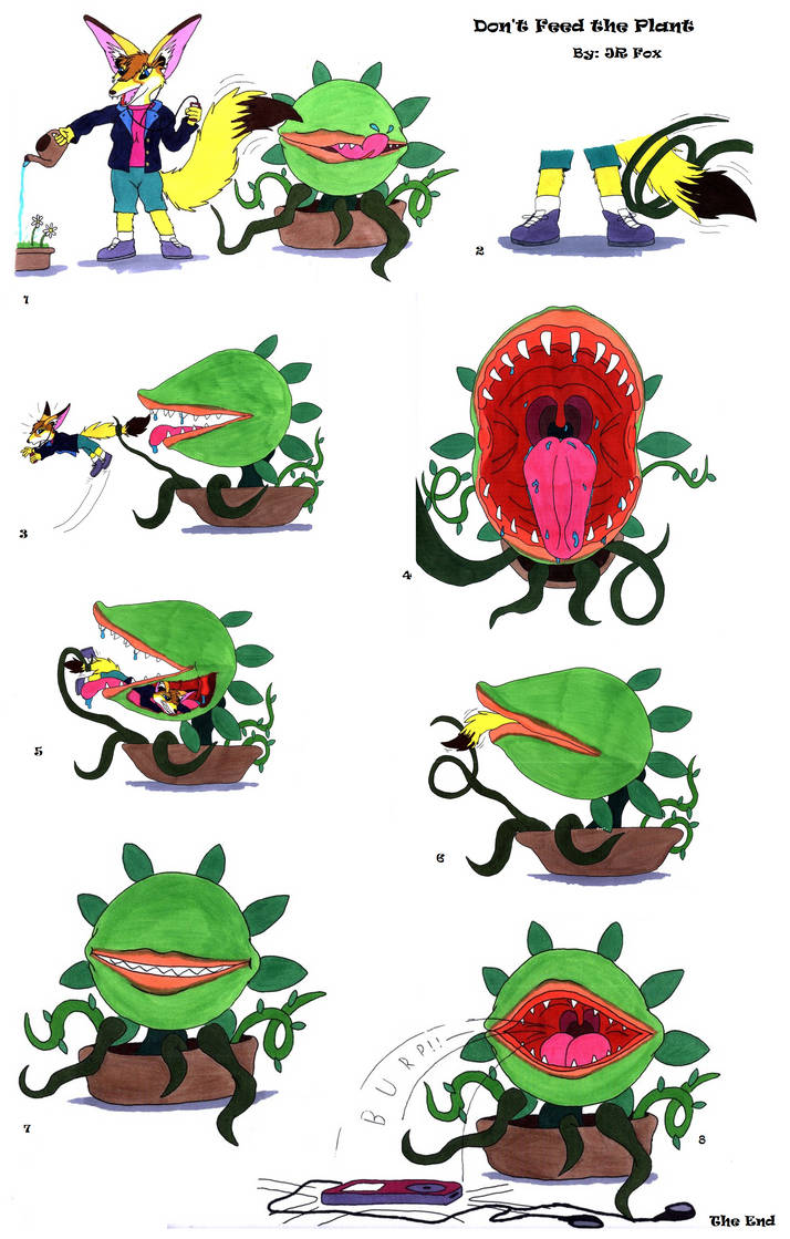 Don't Feed the Plant vore by Foxunderthestars on DeviantArt