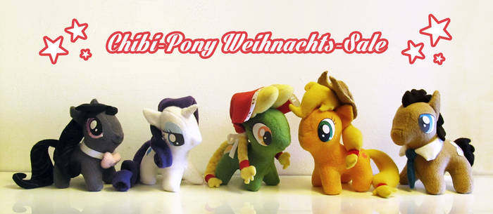 My little Pony Chibi Plush (for sale)