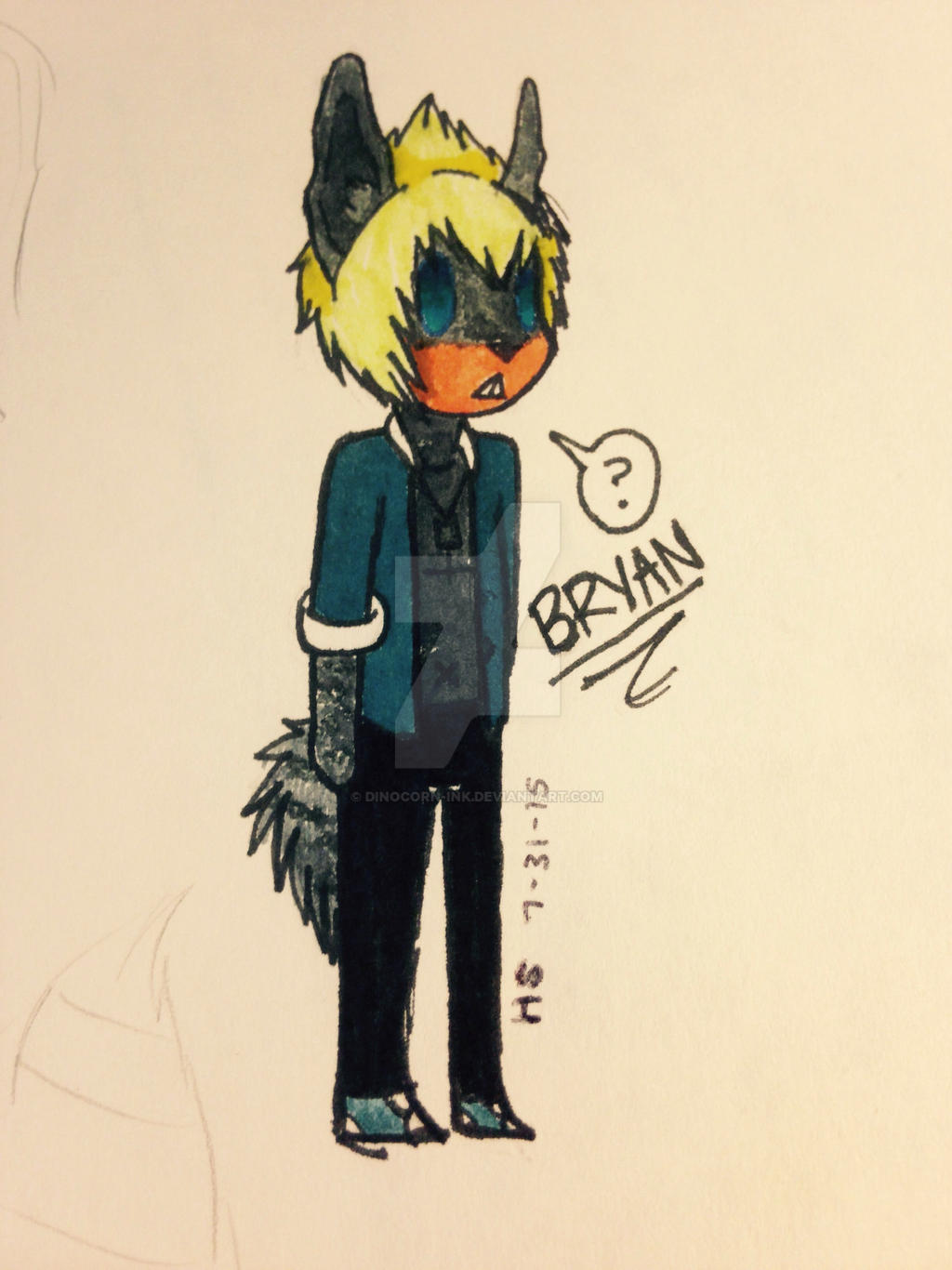 Bryan Deviantart Bryan by Dinocorn-Ink on DeviantArt