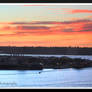 Sunset over Coronado Island