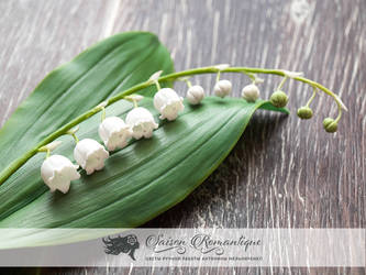 Lily of the valley  - Polymer Clay Flowers