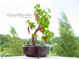 Bonsai currant - Polymer clay