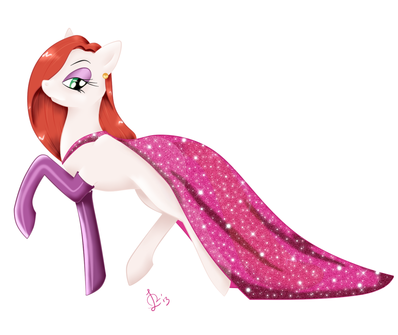 Jessica Rabbit Pony Version