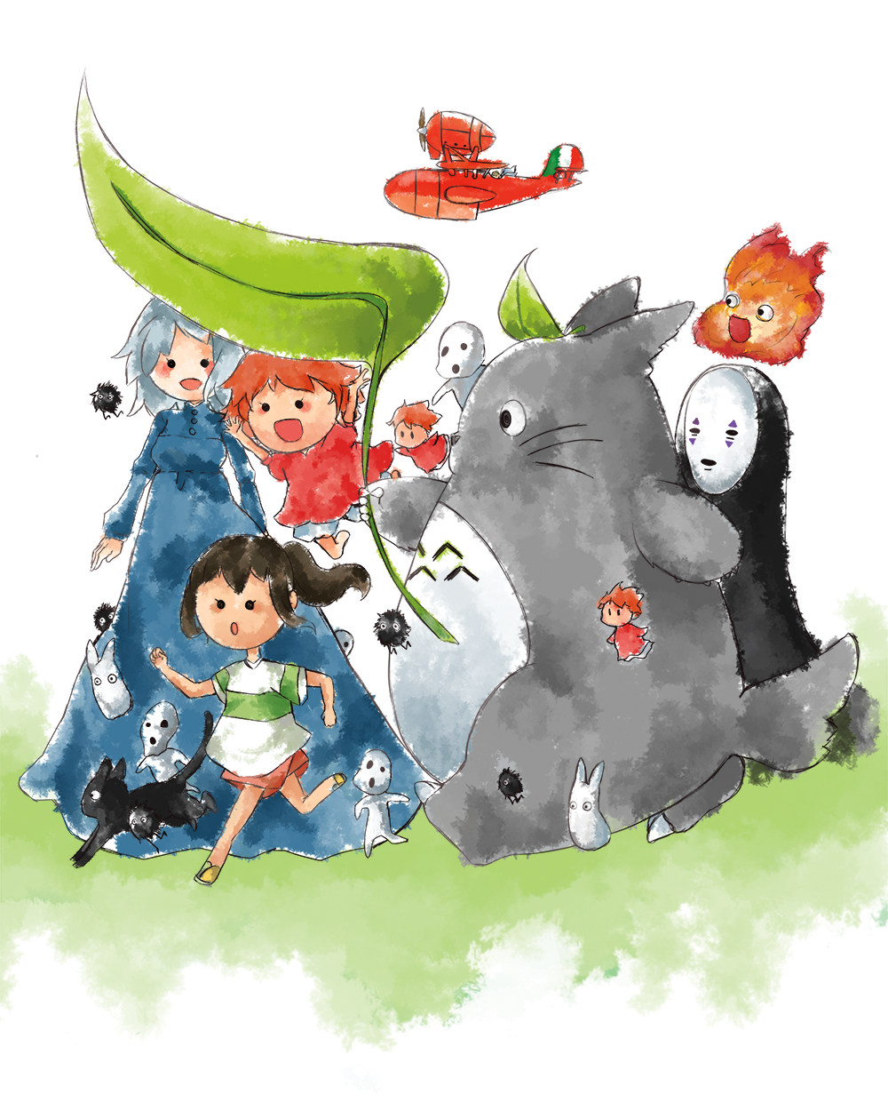 Ghibli Parade By Yuuh Chan On Deviantart Ghibli Parade By Yuuh Chan On Deviantart