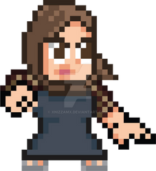 My Special Someone Fighting Stance Pixel Art