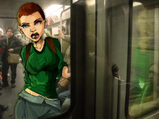 Grace on the Subway