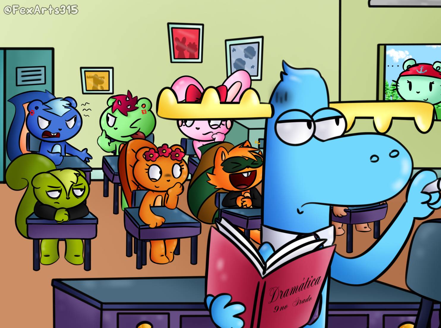 Htf Classroom Classroom by FexArtsy315 on DeviantArt