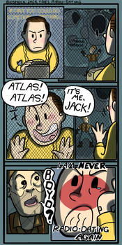 Bioshock Cartoon: Jack Tries Radio Dating