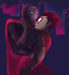 What do you want from me? - Robin and Red X