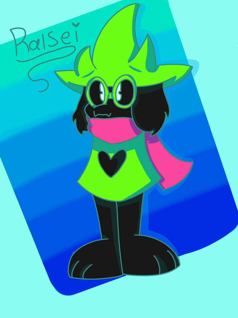 Ralsei fanart (digital ver) by ElSnifell on DeviantArt