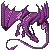 Free Purple Dragon Icon