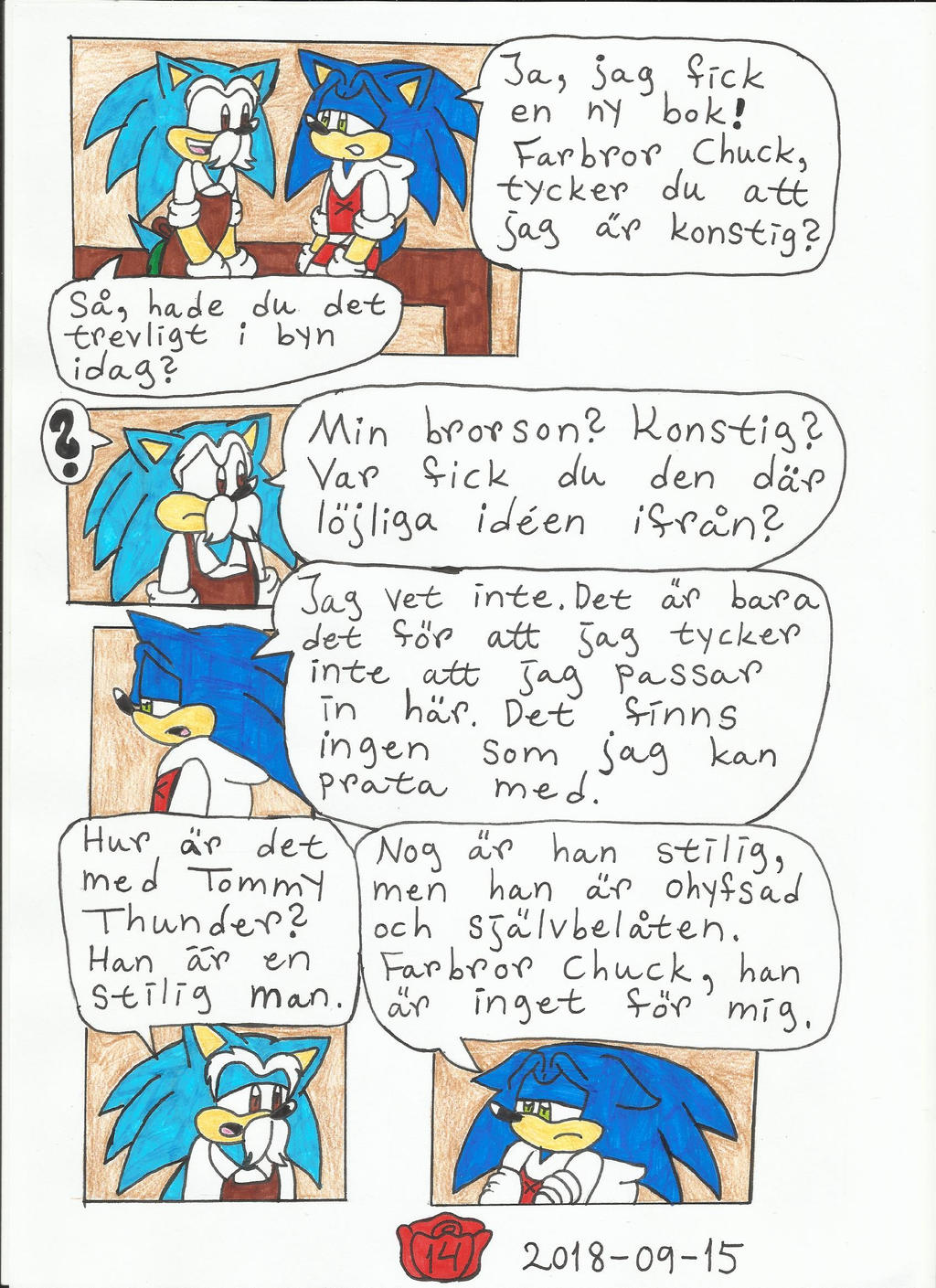 Tale As Old As Time Pg 14 Swedish By Katarinathecat On Deviantart