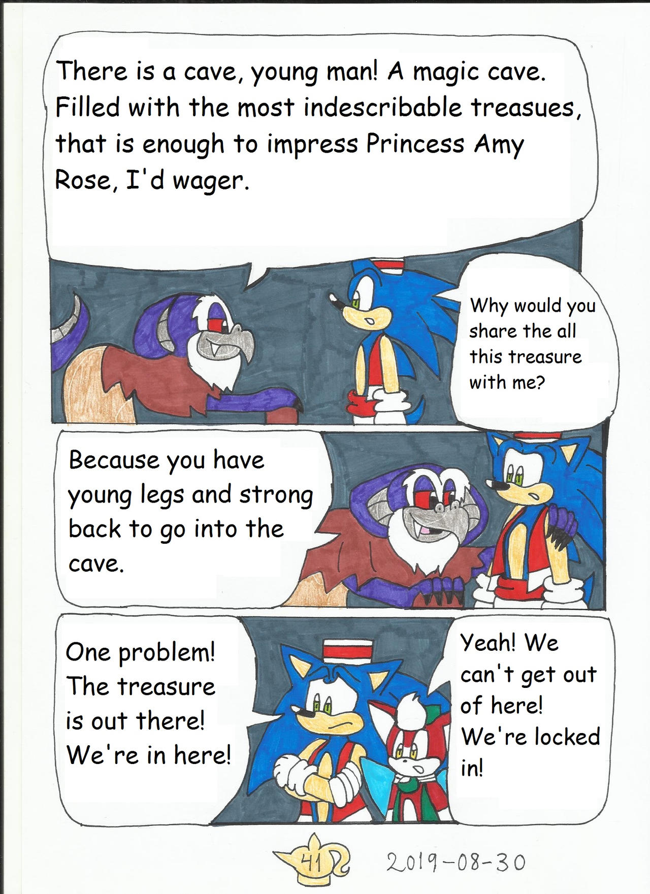 Sonic And The Magic Lamp English Pg 41 By Katarinathecat On Deviantart Sonic And The Magic Lamp English Pg 41 By Katarinathecat On Deviantart