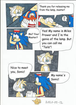 Sonic and the Magic Lamp English pg 59