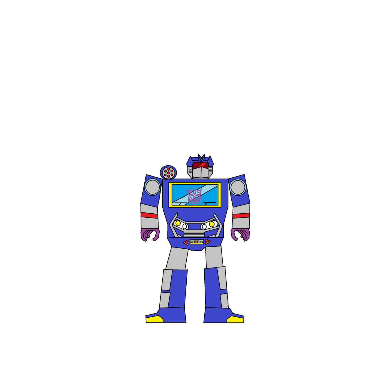 Soundwave redesign by Yaboitom10YT on DeviantArt