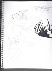Samurai Jack Sketches