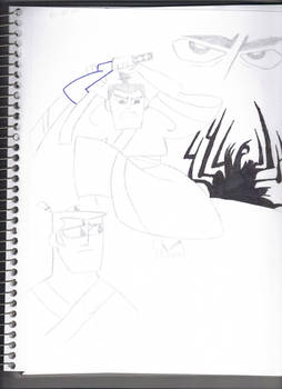 Samurai Jack Sketches