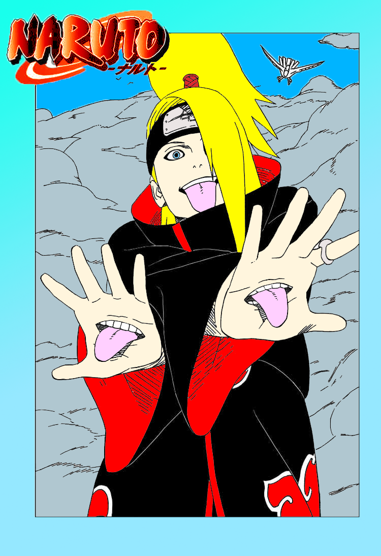 Deidara Manga Scan